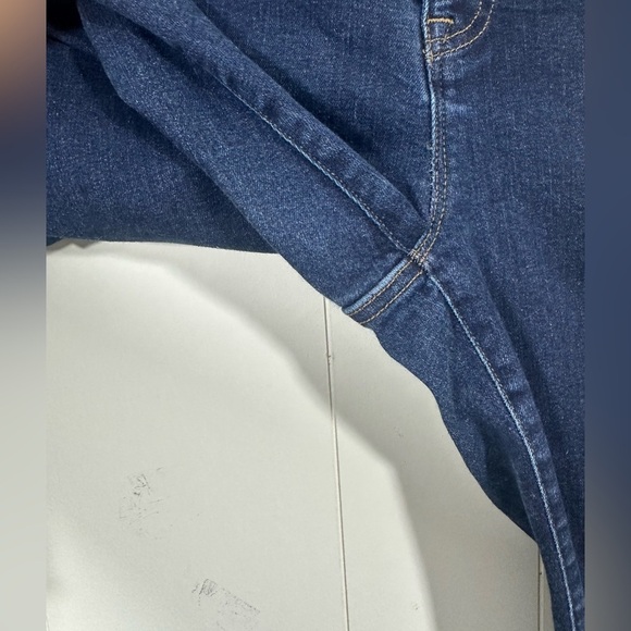 J Crew Sz 32 Jeans High Rise 10” Toothpick Button Fly Medium Wash Ankle - Picture 6 of 12